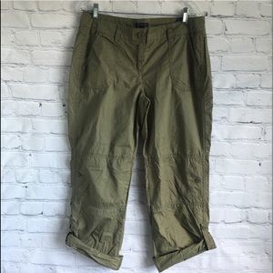 Tommy Hilfiger Olive Green Cotton Cargo Pant